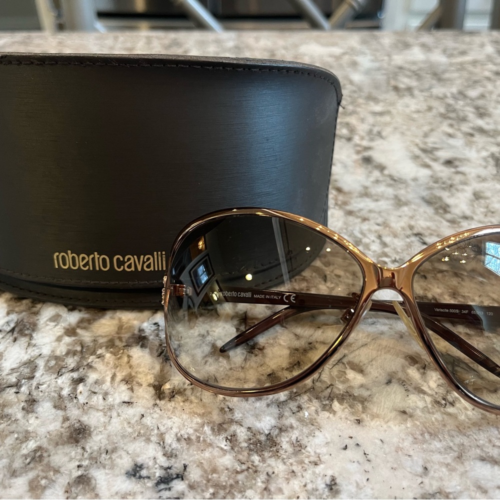 Roberto Cavalli Brown Sunglasses
